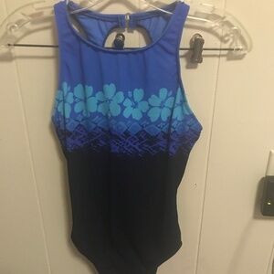 Jantzen vintage one piece swimsuit size  8